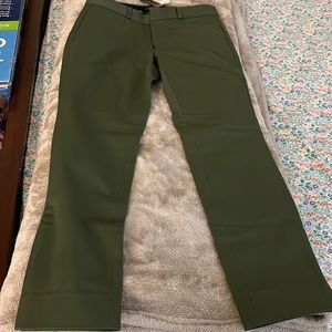 Banana republic Olive green sloan ankle pants